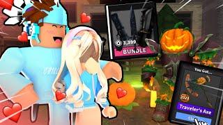 MM2 Halloween Update With My GIRLFRIEND...