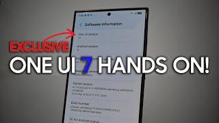 OFFICIAL ONE UI 7 HANDS ON