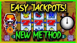 How to Win JACKPOTS on Slot Machines at the Game Corner Pokemon Fire Red  Leaf Green