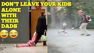 Hilarious Dads   when you leave dad alone with the kids   FHO