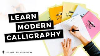 6 Steps to Learn Modern Calligraphy