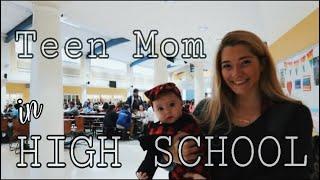 Bringing my baby to class with me  TEEN MOM HIGH SCHOOL VLOGS