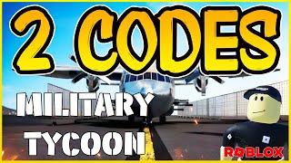 2 NEW WORKING CODES for ️MILITARY TYCOON ️ Roblox 2024 ️ Codes for Roblox TV