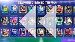 FIFA Mobile 21 Rewind - Full Season Highlights  Pack Opening Event Theme Squad & Team Upgrade