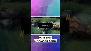 Mage Build Compilations Part 2.. Mobile Legends Hero Build #09 #shorts #mlbbid