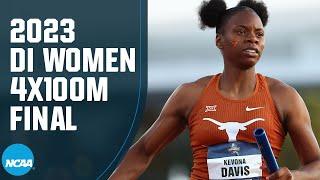 Womens 4x100m final - 2023 NCAA outdoor track and field championships