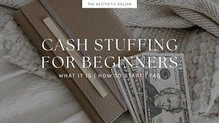 How to Start Cash Stuffing  Cash Envelope System for Beginners  Dave Ramsey Inspired  Budget