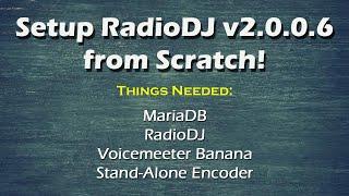 Setting Up RadioDJ v2.0.0.6 Complete Install Guide