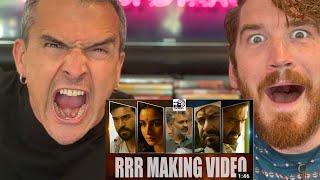 Roar Of RRR REACTION  RRR Making  Jr NTR Ram Charan Ajay Devgn Alia Bhatt