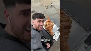 The GIANT viral croissant in London 