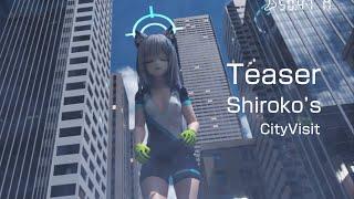 【Giantess Growth Teaser】Shirokos City Visit Soundless Teaser