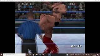 WWE SmackDown vs. Raw 2006 Mixed Wrestling Thick Girl vs DCA