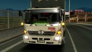 HINO truck in game   Euro truck simulator 2   new mod with link  gamerking24