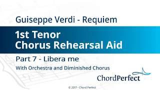 Verdis Requiem Part 7 - Libera Me - 1st Tenor Chorus Rehearsal Aid