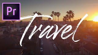 How to WRITE ON TEXT in ADOBE PREMIERE PRO Great for travel videos & vlogs