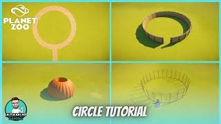 Planet Zoo Tutorial Circle Paths Buildings And Habitats  Step By Step GuideTips