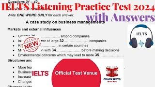 IELTS Listening Practice Test 2024 with Answers  24.04.2024