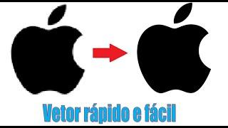 Como vetorizar Converter em vetor de forma fácil imagens no Photoshop