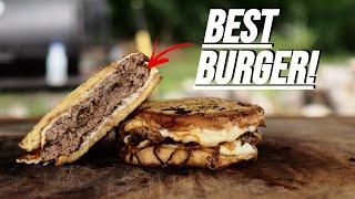 How To Make a Patty Melt Smashburger BEST BURGER RECIPE