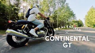 Royal Enfield Continental GT 650 2024. Первые впечатления 4К