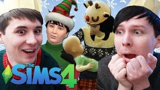 THE HOWLTER FAMILY CHRISTMAS - Dan and Phil Play Sims 4 #33