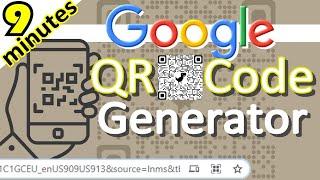 Google QR Code Generator