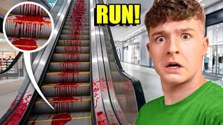 IF YOU SEE BLOOD in an Abandoned Mall run.. it’s a trap