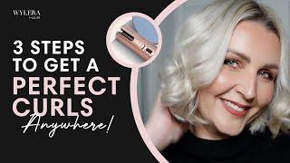 3 Steps to Get a Perfect Curls Anywhere with Wylera Hair Dreamwave