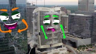 Extremely Dangerous Building Demolition Compilation - Doodles Buildings Destruction  Doodles Life