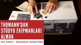 Thomanndan 4. Alışverişim - Ses Kartı ve Referans Monitörü