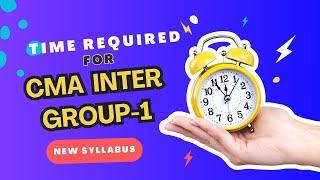 Time Required to Crack CMA Inter Group 1  CMA Inter Best ClassesCoaching in India