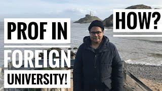 Become a Professor at a Foreign University