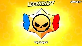 LEGENDARY RANKED STARR DROP?Brawl Stars FREE GIFTSConcept