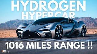 The VIRAL Hypercar  Hydrogen cell HYPERION with solar panels 