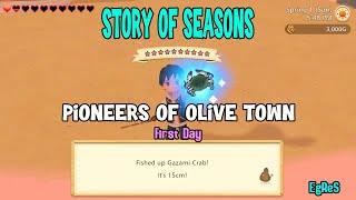 Story of Season Pioneers of Olive Town First Impressions - Harvest Moon Pioneers of Olive Town 1 Day