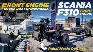 SCANIA F310 MESIN DEPAN l Sasis Bus Front Engine - Dengan Teknologi Tercanggih 