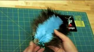 How-to Make a Feather Head Piece Threadbanger