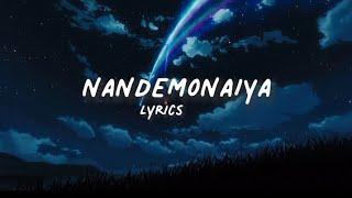 RADWIMPS - Nandemonaiya lyrics - Kimi No Nawa