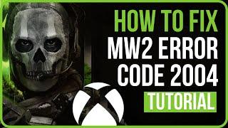 FIX LOBBY NOT FOUND ERROR CODE 2004  How to Fix MW2 Error Cause 10 Error Code 2004