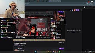 xQc reacts to this Dr Disrespect clip aged very poorly