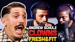 Andrew Schulz EMBARRASSED Fresh & Fit w DJ Akademiks