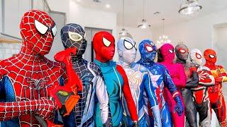 What If Many SPIDER-MAN in 1 HOUSE...??  SPIDER-MANs Story New Season 3  All Action Funny...