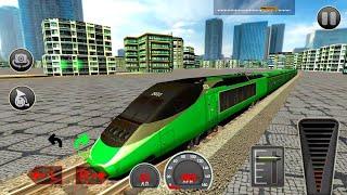City Train Driver Simulator  Free Train Games  Android Gameplay HD #2