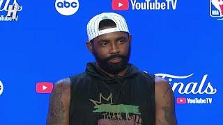 Kyrie Irving previews Game 3 FULL Interview  2024 NBA Finals Media Day