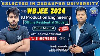 WBJEE 2024 Exam Result  Jadavpur University Production Engineering Tuhin Offline Residential Student