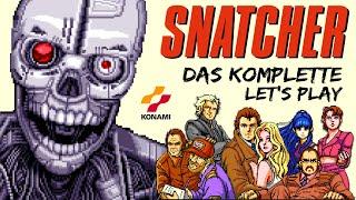 LETS PLAY Snatcher  KOMPLETT  Hideo Kojimas Cyberpunk 2047-Adventure Deutsch