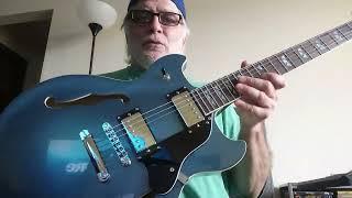 Westcreek 333 Semi Hollow Electric Guitar - Demo