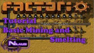 Factorio Tutorial - 3. Basic Mining and Smelting