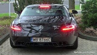 Mercedes-Benz SLS AMG w Akrapovic Evolution Titanium Exhaust