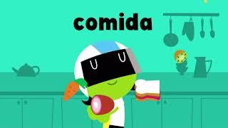 PBS Kids Word of the week Comida rare?